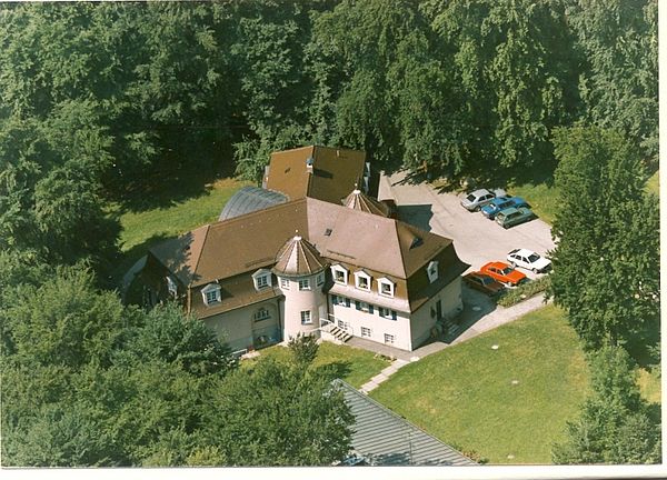 Sternbau aus der Vogelperspektive
