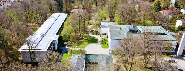 Campus Luftbild RIchtung Süden